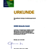 Urkunde zur freiwilligen Selbstverpflichtung