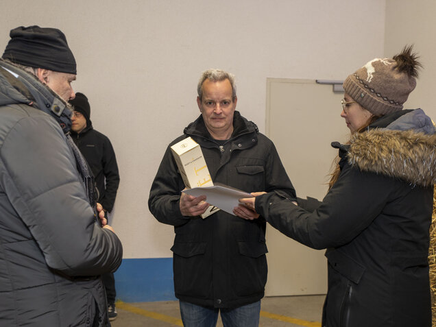 Ehrung wegen Betriebszugehörigkeit