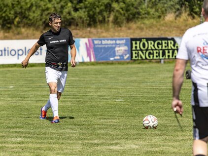 Spieler mit Ball
